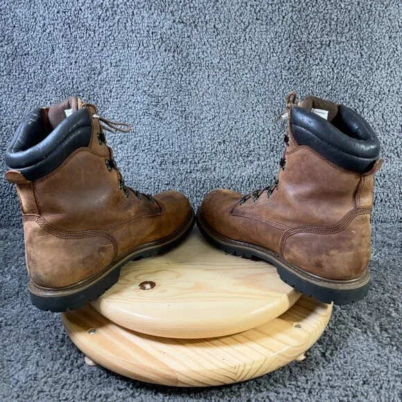 Chippewa Birkhead Work Boots Mens Size 13 Leather Waterproof Steel Toe Insulated